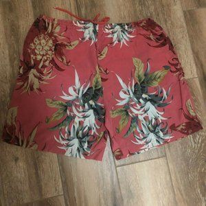 Caribbean Blues Size Large Men's Board Shorts